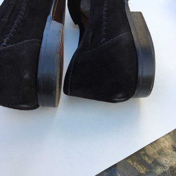 Bruno Magli Black Suede Loafers main image 4